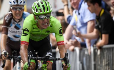 Rigoberto Urán se llevó la victoria en la etapa 9 del Tour de Francia AFP