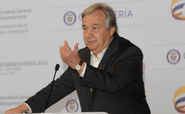 Antonio Guterres, secretario general de las Naciones Unidas acogió el mandato. Colprensa