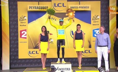 Fabio Aru, nuevo líder del Tour de Francia Tomada de internet