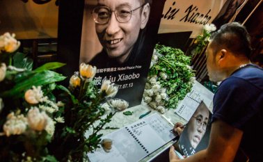 El disidente era un desconocido para gran parte de la población de su país. Liu Xiaobo fue condenado en 2009 a 11 años de reclusión por "subversión" tras haber reclamado reformas democráticas. AFP