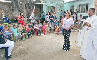 Cecilia Soler de Villamizar anunció que la Administración Departamental donará 1.000 almuerzos para los más necesitados provenientes de Venezuela. Cortesía