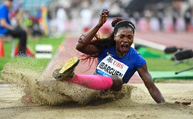La campeona olímpica busca encontrar su mejor estado de forma para afrontar el próximo mes una nueva competencia, en donde tratará de sumar un nuevo título del mundo a su exitosa carrera deportiva.  Archivo