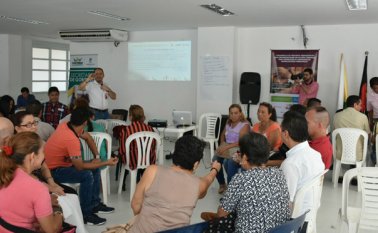Los comunales hicieron un ejercicio para integrarse y hacer conocer de los vecinos sus necesidades insatisfechas. Cortesía