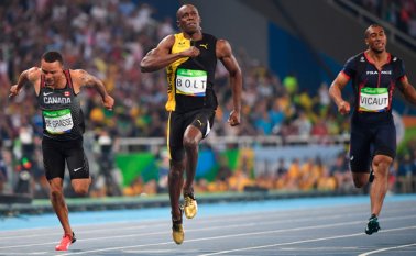 El velocista jamaiquino, que ostenta once títulos mundiales y ocho olímpicos, quiere cerrar con broche de oro su brillante carrera, en el Campeonato Mundial de Londres que se llevará a cabo en agosto. Archivo