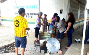 Las familias deben recolectar seis millones de pesos para pagar la mano de obra del arreglo de la vía, que está en el plan de pavimentación Comunidad-Gobierno. Cortesía