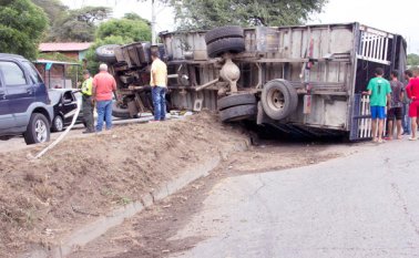 Accidente de tránsito en Santa Clara. Luis Alfredo Estévez