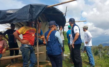 Se espera que en próximos días la Alcaldía, la Unidad de Víctimas y la Gobernación acuerden la inversión necesaria para reparar varias casas. Cortesía