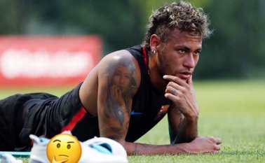 Esta fue la fotografía publicada por Neymar en su red social Instagram. Tomada de internet