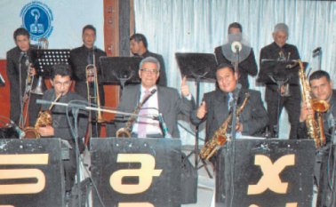 la orquesta saxo band fue creada en el año 2000 y desde entonces ha recorrido el territorio colombiano y el venezolano. Archivo