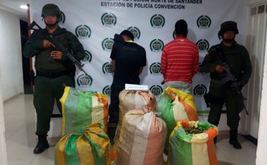 Los detenidos quedaron a disposición de la Fiscalía. Policía Nacional