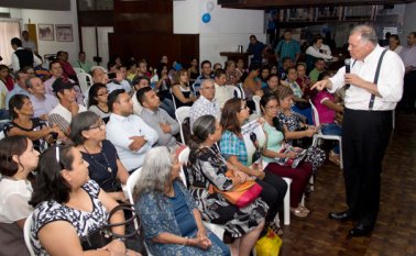 El exprocurador Alejandro Ordóñez Maldonado comenzó el jueves su campaña presidencial en Norte de Santander. Alfredo Estévez