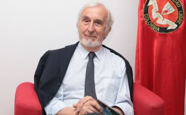 El jurista italiano Michele Taruffo, doctor en Derecho Procesal Comparado, estuvo de visita en Cúcuta, donde dictó varias conferencias. César Obando