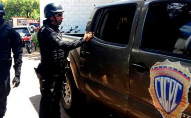 Unidades del Cuerpo de Investigaciones Científicas, Penales y Criminalísticas, abatieron a dos jóvenes que al parecer pertenecían a una organización paramilitar en San Antonio del Táchira. Archivo