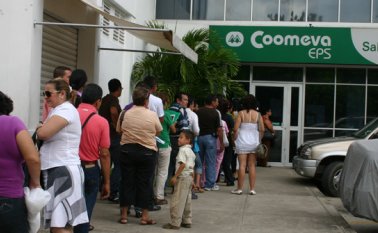 Los usuarios de Coomeva EPS que reciben la atención en Cúcuta y Los Patios no irán a ninguna otra EPS. Mario Caicedo