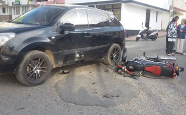 El accidente más reciente se presentó en la esquina de la carrera 5 con calle 2, en la avenida Celestino Villamizar. Cortesía