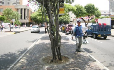 Tramo de la avenida Cero, en Cúcuta. Archivo