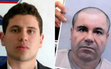 Dámaso López Serrano, hijo de Joaquín "El Chapo" Guzmán. AP