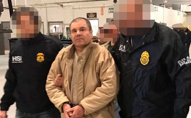 Desde el 19 de enero, fecha de su extradición a Estados Unidos, ‘El Chapo’ está encarcelado en Manhattan en casi total aislamiento a la espera de su juicio, que comenzará el 16 de abril de 2018. Archivo