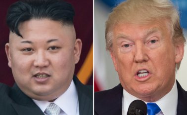 Pyongyang y Trump lanzaron provocaciones en las últimas horas ante posibles ataques. AFP
