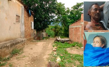 Los hermanos Mario Antonio y Tania Yazmín Vásquez resultaron heridos en medio de un ataque a tiros por parte de un grupo de hombres instalados en territorio venezolano. Cortesía