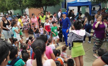 Los habitantes de Los Estoraques participaron de una jornada de acercamiento con las empresas de servicios públicos que los atienden. Cortesía