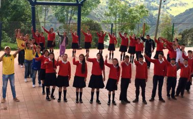 Los jóvenes del sector rural han participado activamente en las actividades de la Semana de la Juventud, especialmente en las carreras de observación. Cortesía