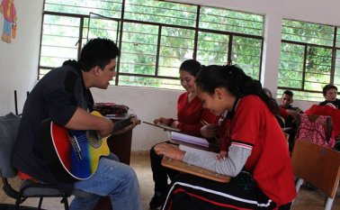 En Toledo se realiza el proyecto Arte y Cultural al Campo que involucra a 500 estudiantes. Cortesía