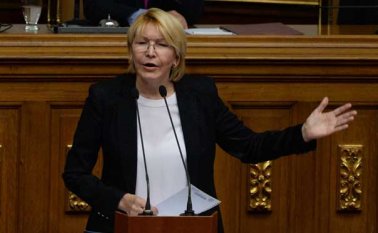 Luisa Ortega, exfiscal de Venezuela. AFP