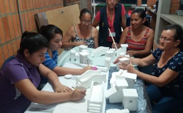 Las mujeres recibieron la formación en el Centro Regional de Víctimas de Atalaya. Cortesía