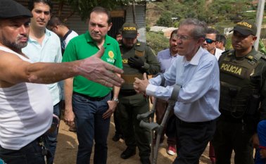El senador y precandidato presidencial por la Alianza Verde, Antonio Navarro Wolff, estuvo este fin de semana en Cúcuta y algunos municipios del área metropolitana para compartir su proyecto presidencial.  Juan Pablo Cohen