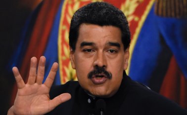 Nicolás Maduro, presidente de Venezuela. AFP