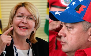 Luisa Ortega Díaz también denunció amenazas de muerte en su contra. AFP