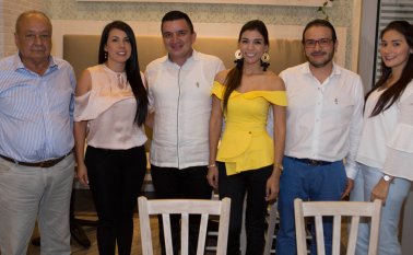 Pedro López, Marlin Márquez, Jairo Cepeda, Carolina Joya, Silvano Serrano y Lisbeth Lozano. Juan Pablo Cohen