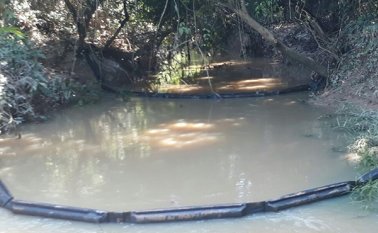 Punto de control operativo en el Puente Caño 20. Cortesía