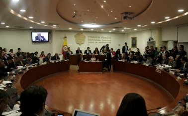 Después de cinco sesiones en la Comisión Primera de la Cámara, tan solo tres artículos de la cuestionada Reforma Política y Electoral han sido aprobados, de 30 que contempla la iniciativa. Colprensa