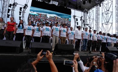 El Congreso de las Farc se realizará en el Centro de Convenciones Gonzalo Jiménez de Quesada desde las 8 de la mañana. Colprensa