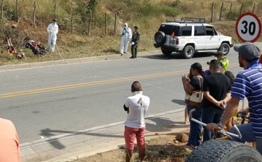 Accidente de tránsito. Cristian Herrera