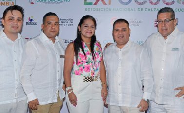 José Peñaranda,Olimpo Peñuela, Lady Bermúdez, Gonzalo Orozco y Lorenzo Ramírez. Edinsson Figueroa