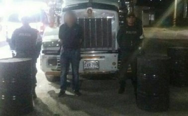 Este año las autoridades han capturado 120 personas por delitos relacionados con el contrabando de hidrocarburos. Cortesía