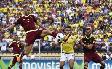 El equipo de José Pékerman no consolidó el buen momento de triunfos que traía tras la doble jornada anterior y se conformó con un empate sin goles contra el colero del clasificatorio mundialista: Venezuela. AFP