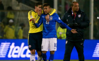 Colombia no ha podido derrotar a Brasil en eliminatorias. Archivo