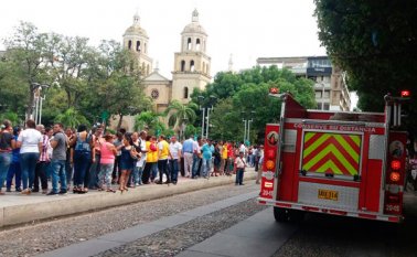 El parque Santander fue uno de los puntos de encuentro el año pasado. Archivo La Opinión