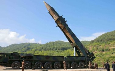 El HWANSONG-14, estrella del arsenal balístico atómico norcoreano. Llegaría hasta Alaska. Internet