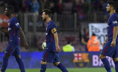 El técnico Ernesto Valverde contará con todas sus figuras. AFP