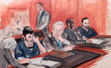 Franqui Francisco Flores de Freitas y su primo Efraín Antonio Campo Flores rechazaron declararse culpables y están presos sin fianza desde el 10 de noviembre de 2015. Archivo