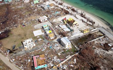 El huracán Irma destruyó un gran porcentaje de los edificios ubicados en la zonas por las cuales pasó. Hasta el momento se desconocen el monto de las pérdidas materiales causadas. EFE