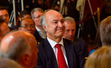 El ministro Enrique Gil Botero acordó una próxima reunión con el vicepresidente Óscar Naranjo para seguir considerando la propuesta del ‘Clan del Golfo’. Colprensa