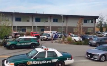 El atacante fue arrestado, según las autoridades. Captura de video