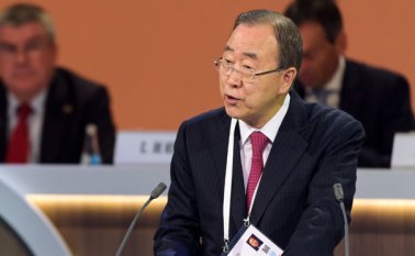 Ban Ki-moon es el nuevo presidente de la Comisión de Ética del Comité Olímpico Internacional (COI). AFP