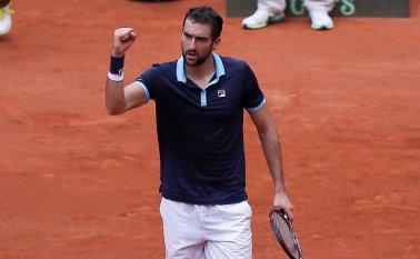 Con el triunfo de Cilic, el segundo punto lo disputan la raqueta número uno de Colombia, Santiago Giraldo, frente al tres de Croacia, Franko Skugor. Colprensa